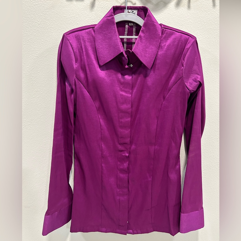 Women’s Large Bling Boutique Western Show Shirt